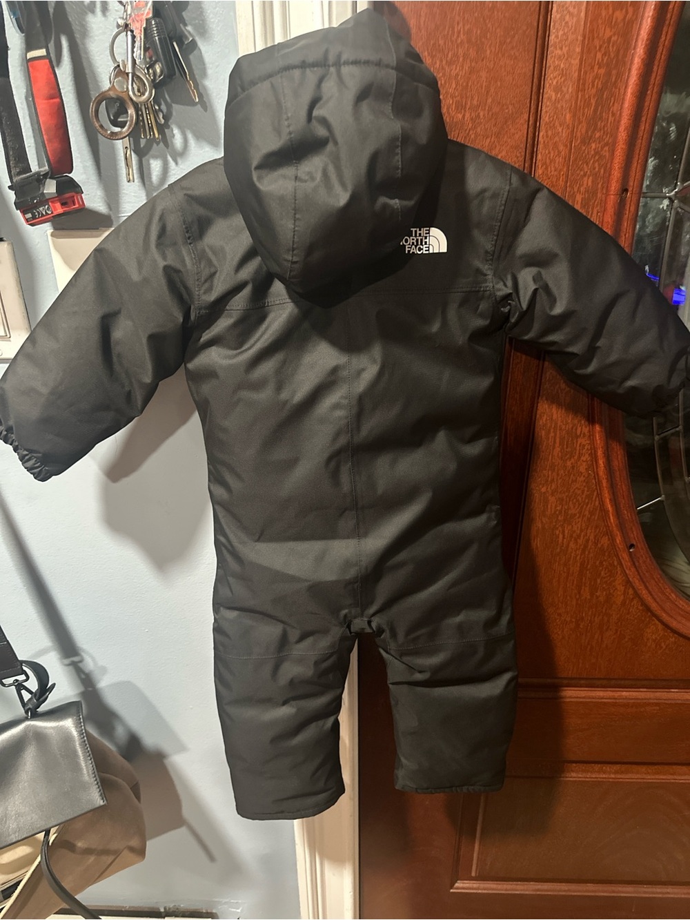 The North Face Black Baby Waterproof Hooded Jacket - Picture 2 of 5